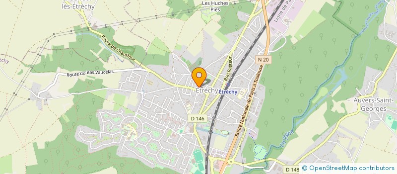 localisation de l'entreprise SOCIETE COMMUNALE DE CHASSE D'ETRECHY à ETRECHY