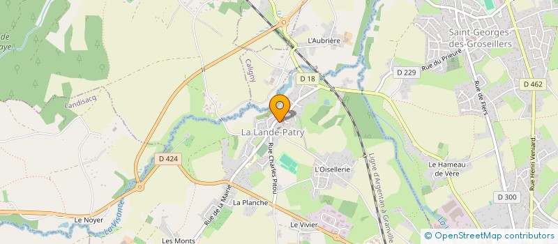 localisation de l'entreprise SOCIETE COMMUNALE DE CHASSE DE CERISY à CERISY-BELLE-ETOILE
