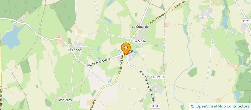 localisation de l'entreprise SOCIETE COMMUNALE DE CHASSE DE FEUSINES à FEUSINES
