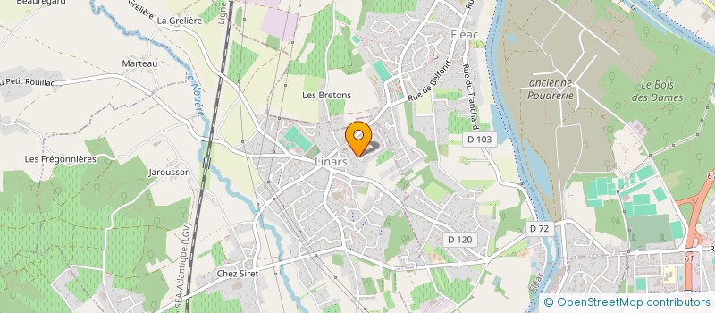 localisation de l'entreprise SOCIETE COMMUNALE DE CHASSE DE FLEAC à FLEAC