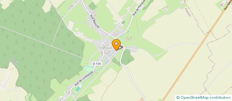 localisation de l'entreprise SOCIETE COMMUNALE DE CHASSE DE FRESSIN  FRESSIN