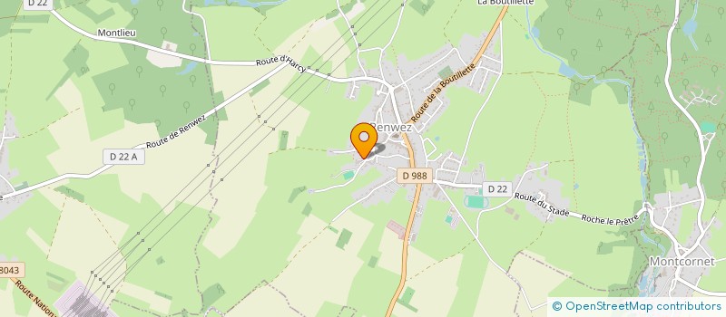 localisation de l'entreprise SOCIETE COMMUNALE DE CHASSE DE LONNY  LONNY