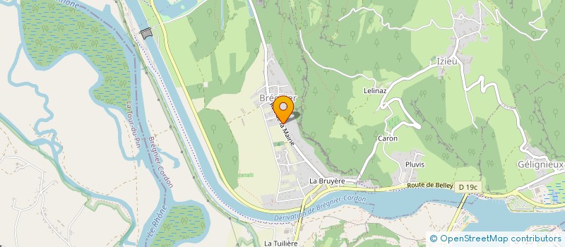 localisation de l'entreprise SOCIETE COMMUNALE DE CHASSE DE MAGNIEU à MAGNIEU