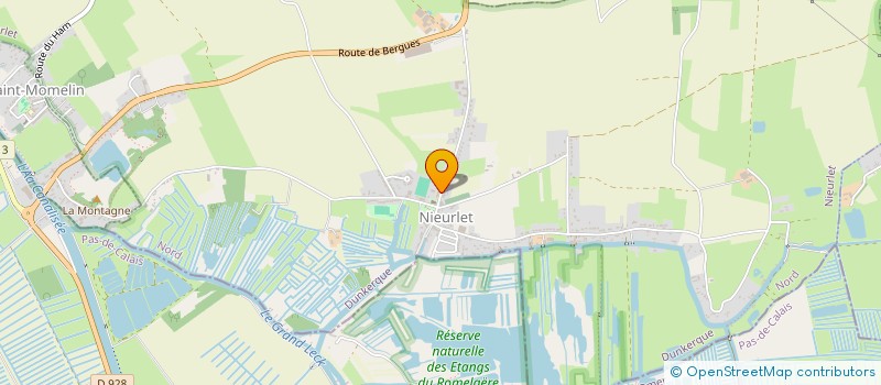 localisation de l'entreprise SOCIETE COMMUNALE DE CHASSE DE NIEURLET  NIEURLET