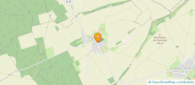 localisation de l'entreprise SOCIETE COMMUNALE DE CHASSE DE PLAINVILLE  PLAINVILLE