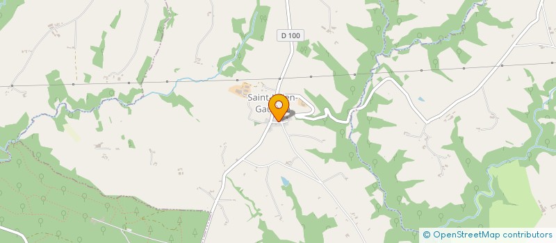 localisation de l'entreprise SOCIETE COMMUNALE DE CHASSE DE ST JULIEN GAULENE  SAINT-JULIEN-GAULENE