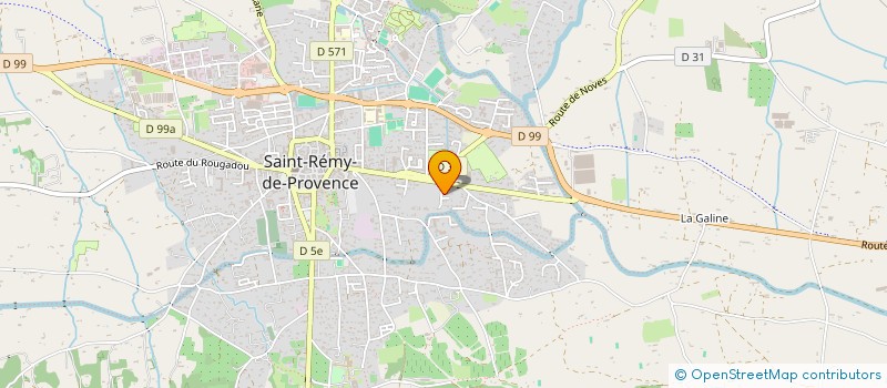 localisation de l'entreprise SOCIETE COMMUNALE DE CHASSE DE ST REMY à SAINT-REMY-DE-PROVENCE
