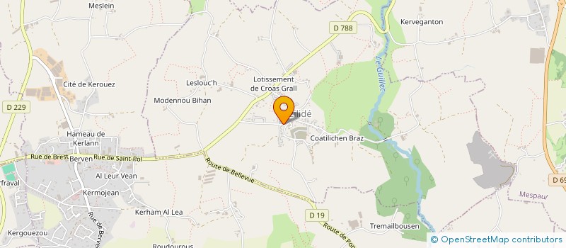 localisation de l'entreprise SOCIETE COMMUNALE DE CHASSE DE TREZILIDE  TREZILIDE