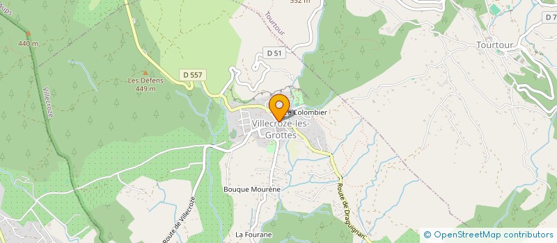 localisation de l'entreprise SOCIETE COMMUNALE DE CHASSE DE VILLECROZE LA PERDRIX  VILLECROZE