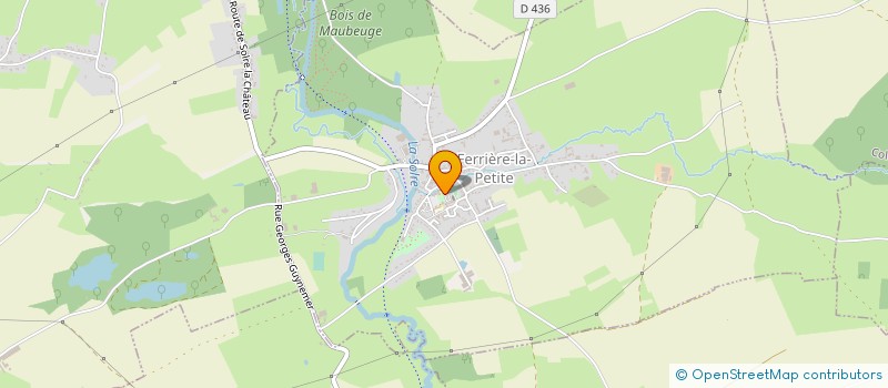localisation de l'entreprise SOCIETE COMMUNALE DE CHASSE LES DISCIPLES DE SAINT HUBERT à CERFONTAINE