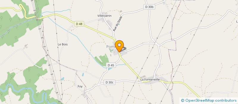 localisation de l'entreprise SOCIETE COMMUNALE DES CHASSEURS DE POMMIERS à POMMIERS