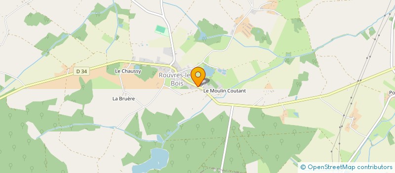 localisation de l'entreprise SOCIETE COMMUNALE DES CHASSEURS DE ROUVRES LES BOIS à ROUVRES-LES-BOIS