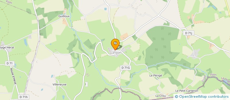 localisation de l'entreprise SOCIETE COMMUNALE DES CHASSEURS DE VIJON à VIJON