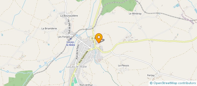 localisation de l'entreprise SOCIETE COMMUNALE DES CHASSEURS DE VILLENTROIS à VILLENTROIS-FAVEROLLES-EN-BERRY