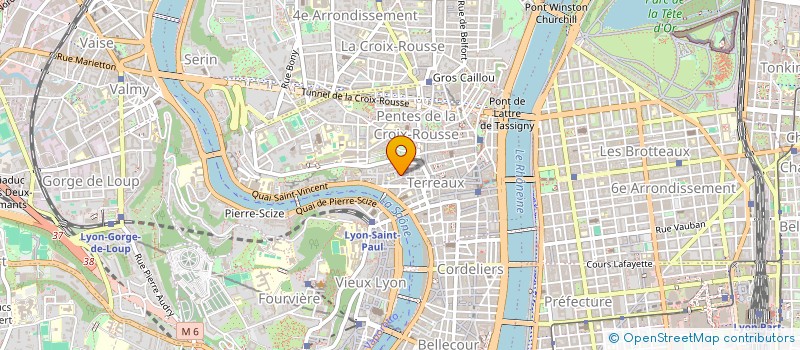 localisation de l'entreprise SOCIETE COMMUNE D'HUGO à LYON