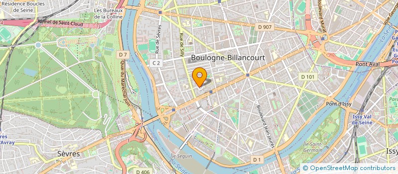localisation de l'entreprise SOCIETE COMORES BAMBAO à BOULOGNE-BILLANCOURT