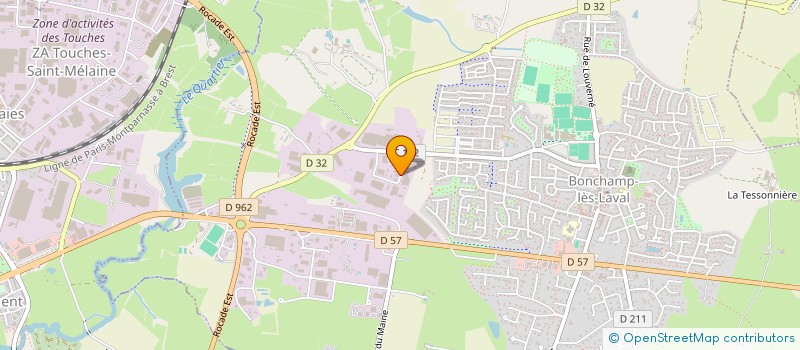 localisation de l'entreprise SOCIETE COMVENTE à BONCHAMP-LES-LAVAL