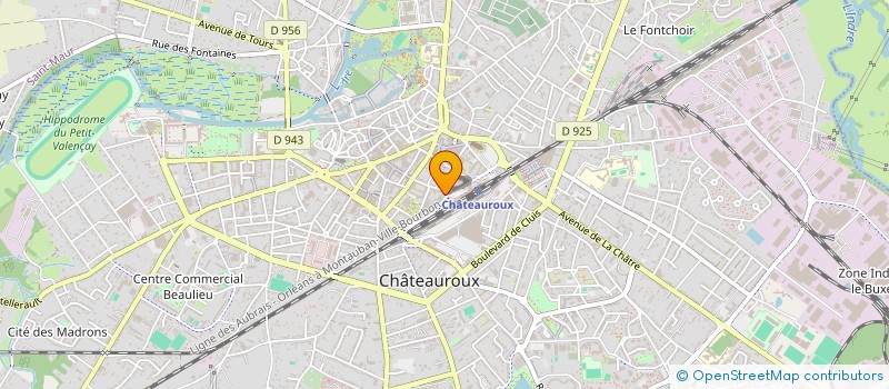localisation de l'entreprise SOCIETE CONCEPT ET REALISATION à CHATEAUROUX