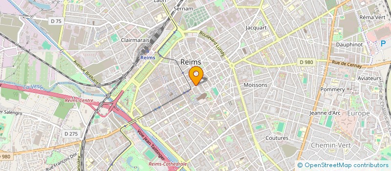 localisation de l'entreprise SOCIETE CONCERTS DE REIMS  REIMS