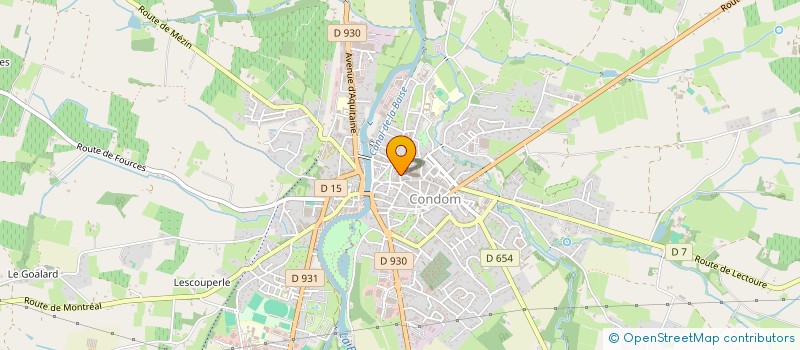 localisation de l'entreprise SOCIETE CONDOMOISE DE L'ARMAGNAC à CONDOM