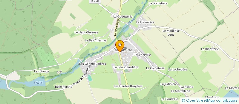 localisation de l'entreprise SOCIETE CONFECTION RANDONNAI à TOUROUVRE AU PERCHE
