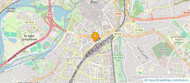 localisation de l'entreprise SOCIETE CONFIZ à METZ