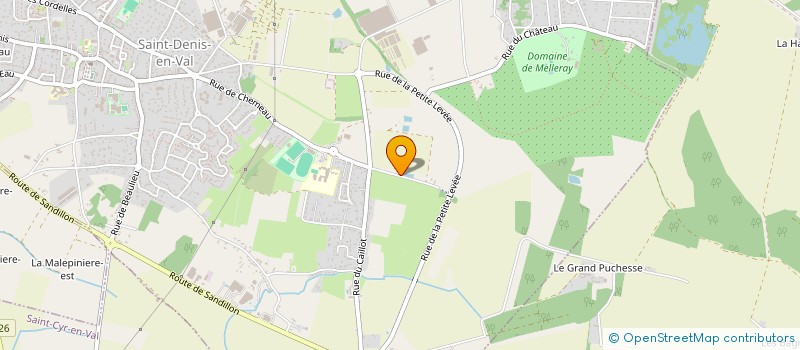 localisation de l'entreprise SOCIETE CONSEIL EN EDITIQUE  SAINT-DENIS-EN-VAL