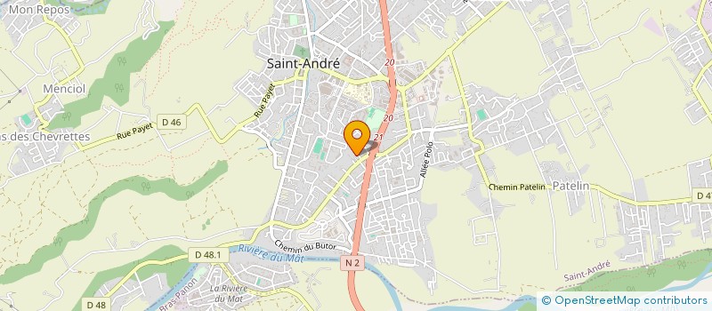 localisation de l'entreprise SOCIETE CONSTRUCTION EST TRAVAUX à SAINT-ANDRE