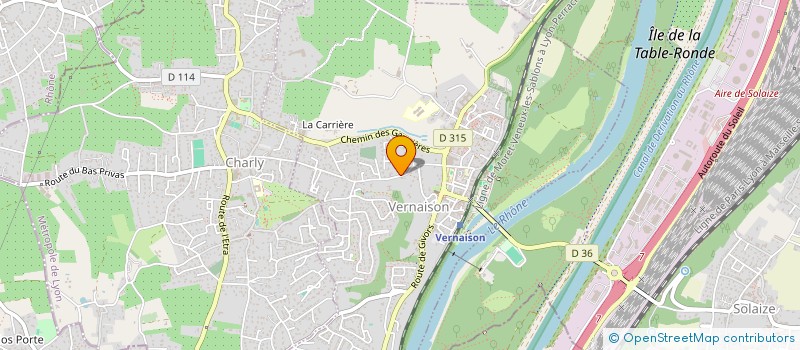 localisation de l'entreprise SOCIETE CONSTRUCTION VENTE HENRI IV  VERNAISON