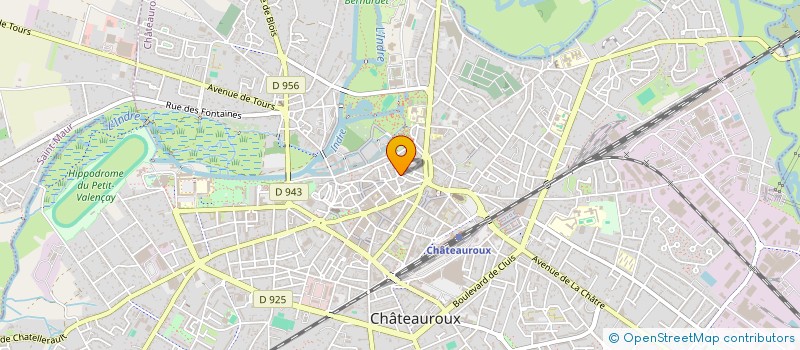 localisation de l'entreprise SOCIETE CONSTRUIRE 18 à CHATEAUROUX