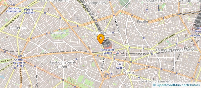 localisation de l'entreprise SOCIETE CONTROLE SURVEILLANCE  PARIS