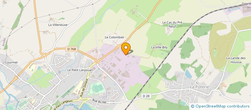 localisation de l'entreprise SOCIETE COOPERATIVE AGRICOLE ELPOR  LAMBALLE-ARMOR