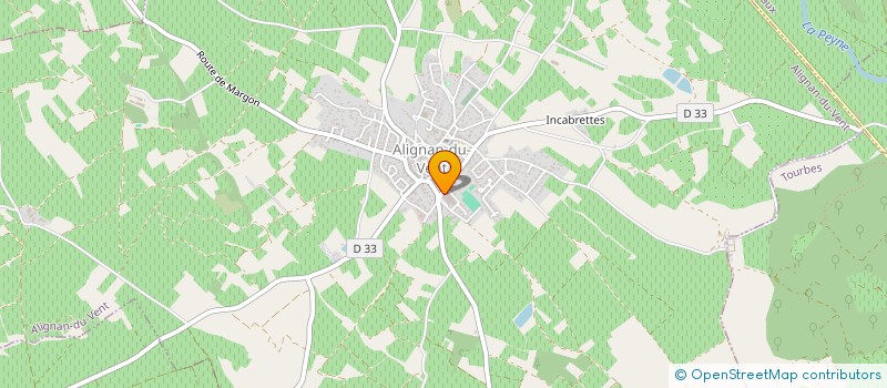 localisation de l'entreprise SOCIETE COOPERATIVE AGRICOLE LES VIGNERONS D'ALIGNAN DU VENT NEFFIES à ALIGNAN-DU-VENT