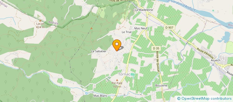 localisation de l'entreprise SOCIETE COOPERATIVE AGRICOLE VIGNOBLE DE LA PORTE DES CEVENNES à MASSILLARGUES-ATTUECH