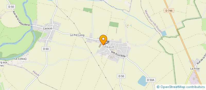 localisation de l'entreprise SOCIETE COOPERATIVE CIVILE IMMOBILIERE A CAPITAL VARIABLE LES ILLUMINES  PEAULT