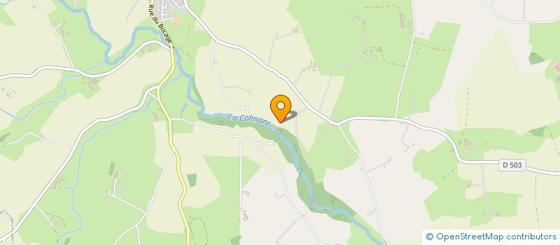 localisation de l'entreprise SOCIETE COOPERATIVE CIVILE IMMOBILIERE MOULIN DE FAVIERE  BRECE