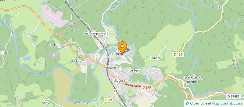 localisation de l'entreprise SOCIETE COOPERATIVE D'INTERET COLLECTIF LE COMPTOIR CITOYEN  BUGEAT