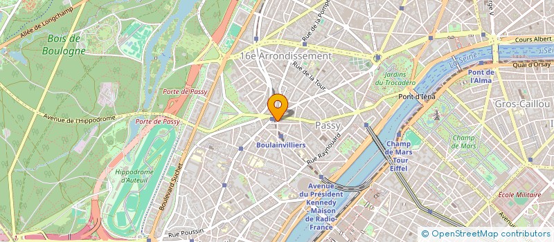 localisation de l'entreprise SOCIETE COOPERATIVE DE CONSTRUCTION A CAPITAL VARIABLE BRAZZ 'HABITAT à PARIS