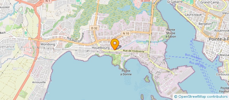 localisation de l'entreprise SOCIETE COOPERATIVE DE DEVELOPPEMENT  BAIE-MAHAULT
