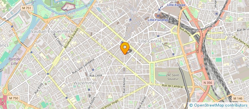 localisation de l'entreprise SOCIETE COOPERATIVE EN INFORMATIQUE LIBRE (SCIL) à LILLE