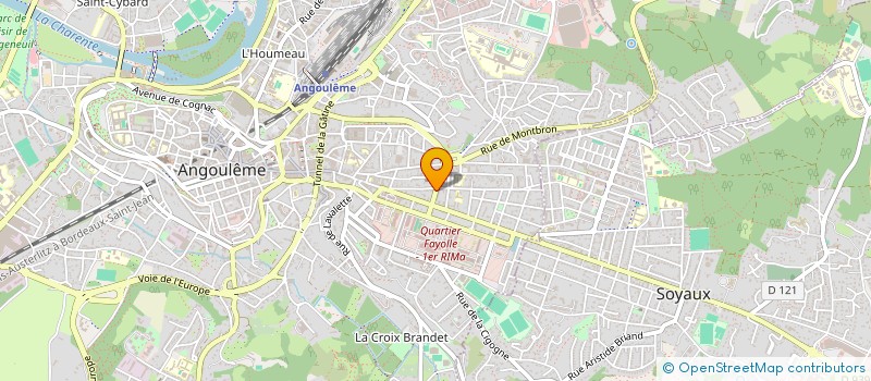 localisation de l'entreprise SOCIETE COOPERATIVE IMMOBILIERE à ANGOULEME