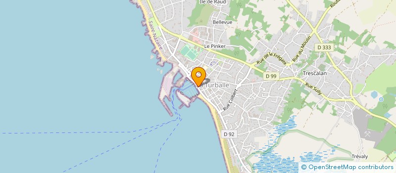 localisation de l'entreprise SOCIETE COOPERATIVE MARITIME TURBALAISE  LA TURBALLE