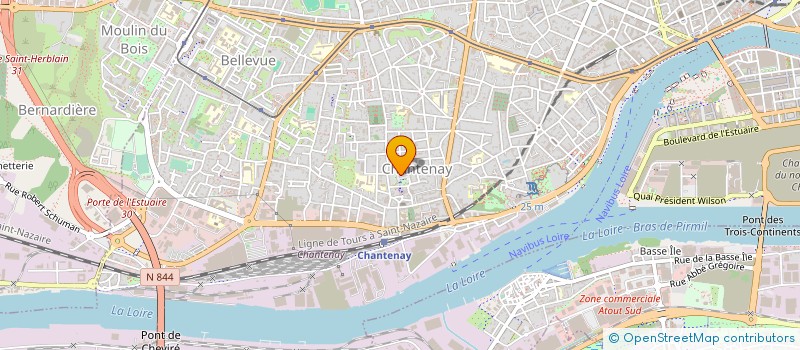 localisation de l'entreprise SOCIETE COOPERATIVE POUR LA PREVENTION ET LA MEDIATION SOCIALE SCPMS à NANTES