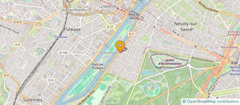 localisation de l'entreprise SOCIETE COOPERATIVE RESIDENCE BELLEVUE à NEUILLY-SUR-SEINE