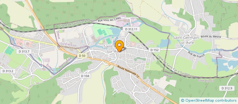 localisation de l'entreprise SOCIETE COPILEC à SAINT-REMY-SUR-AVRE