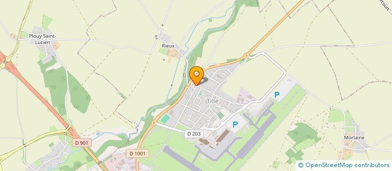 localisation de l'entreprise SOCIETE COPPENS  TILLE