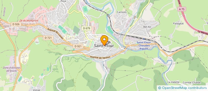 localisation de l'entreprise SOCIETE COSTE à SAINT-FLOUR
