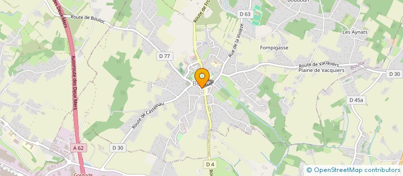 localisation de l'entreprise SOCIETE COSTES  BOULOC