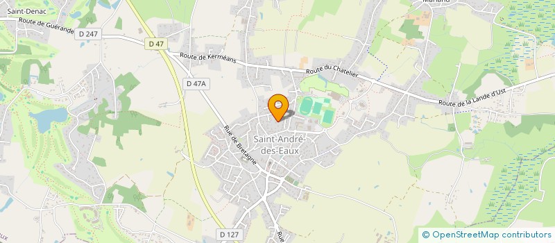 localisation de l'entreprise SOCIETE COSY HOME  SAINT-NAZAIRE