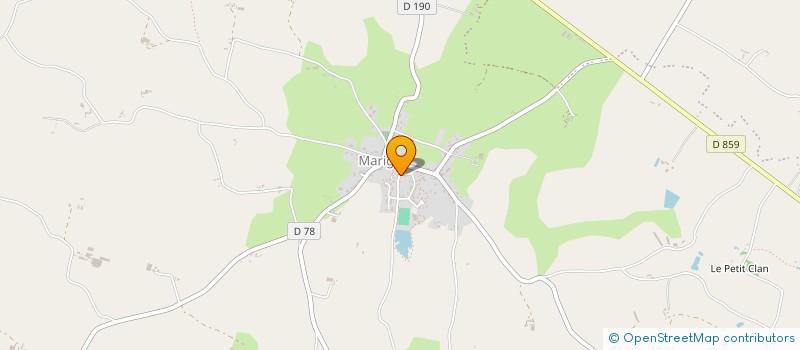 localisation de l'entreprise SOCIETE COTINEAU JEROME à LES HAUTS-D'ANJOU